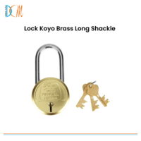 Koyo - Lock Koyo Brass Long Shackle