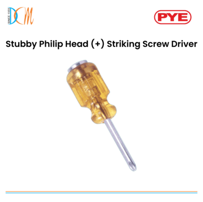 Pye - Stubby Philip Head (+) Striking Screw Driver