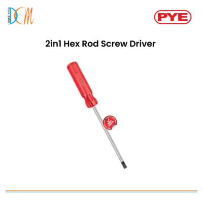 Pye - 2in1 Hex Rod Screw Driver