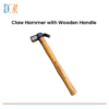 Emson - Claw Hammer with Wooden Handle