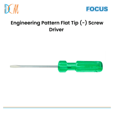 Focus - Engineering Pattern Flat Tip (-) Screw Driver