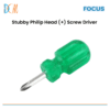 Focus - Stubby Philip Head (+) Screw Driver