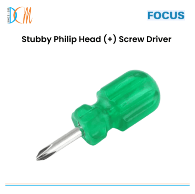 Focus - Stubby Philip Head (+) Screw Driver