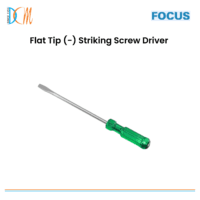 Focus - Flat Tip (-) Striking Screw Driver