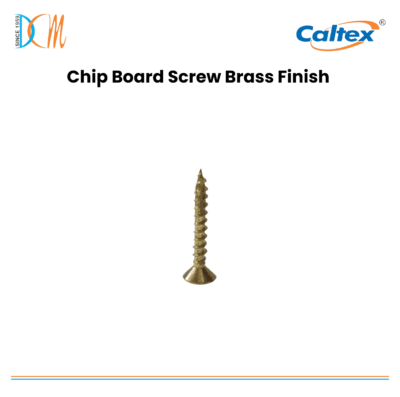 Caltex - Chip Board Screw Brass Finish