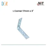 L Corner 17mm x 3"