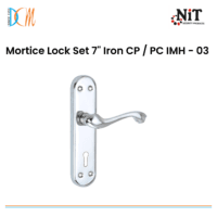 Mortice Lock Set 7" Iron CP / PC IMH - 03