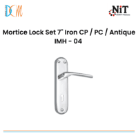 Mortice Lock Set 7" Iron CP / PC / Antique IMH - 04