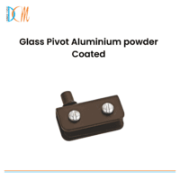 ARK - Glass Pivot Aluminium powder Coated