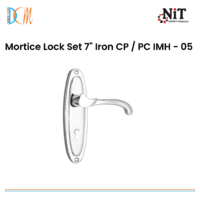 Mortice Lock Set 7" Iron CP / PC IMH - 05