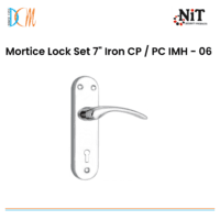 Mortice Lock Set 7" Iron CP / PC IMH - 06