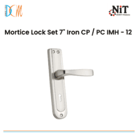 Mortice Lock Set 7" Iron CP / PC IMH - 12