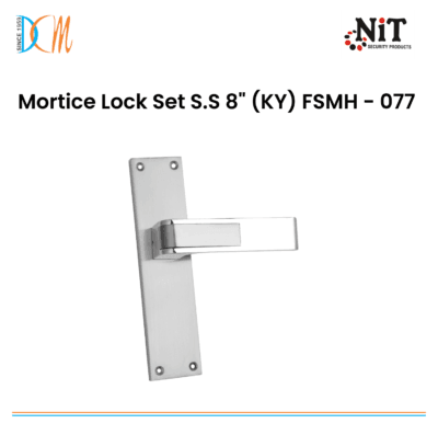 Mortice Lock Set S.S 8" (KY) FSMH - 077