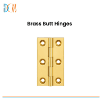 Navkar - Brass Butt Hinges