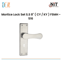 Mortice Lock Set S.S 8" ( CY / KY ) FSMH - 516