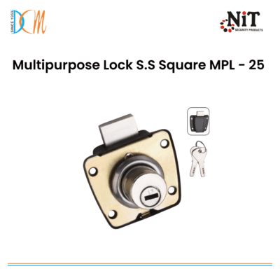 Multipurpose Lock S.S Square MPL - 25