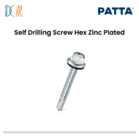 Self Drilling Screw Hex Zinc Plated