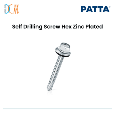 Self Drilling Screw Hex Zinc Plated