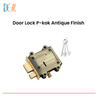 Door Lock P-kok Antique Finish