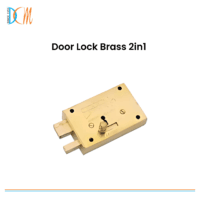 Door Lock Brass 2in1