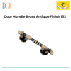 Door Handle Brass Antique Finish 152