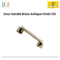 Door Handle Brass Antique Finish 123