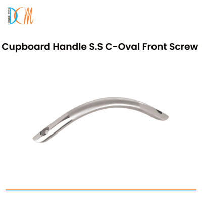 "Cupboard Handle S.S C-Oval Front Screw "