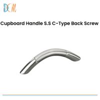 Cupboard Handle S.S C-Type Back Screw