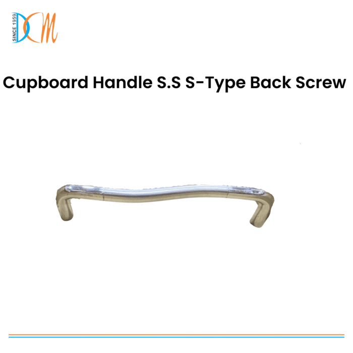 Cupboard Handle S.S S-Type Back Screw