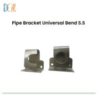 Pipe Bracket Universal Bend S.S