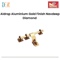 Aldrop Aluminium Gold Finish Navdeep Diamond