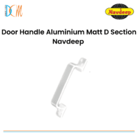 Door Handle Aluminium Matt D Section Navdeep