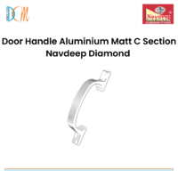 Door Handle Aluminium Matt C Section Navdeep Diamond