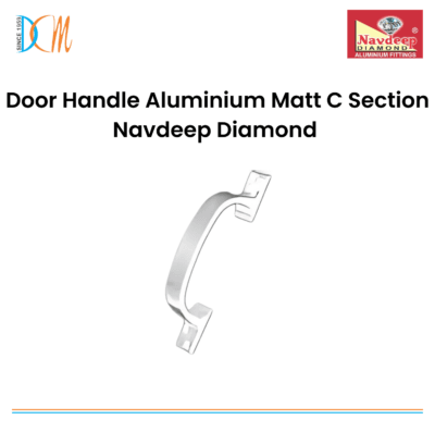 Door Handle Aluminium Matt C Section Navdeep Diamond