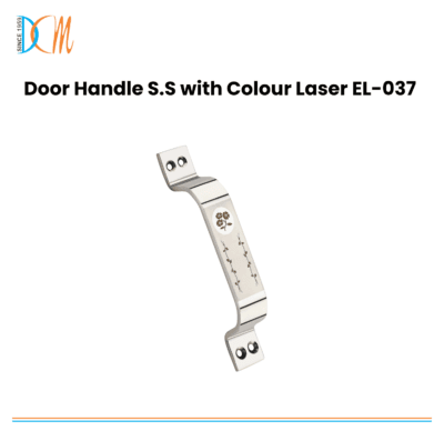 Ajaya - Door Handle S.S with Colour Laser EL-037