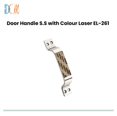 Ajaya - Door Handle S.S with Colour Laser EL-261