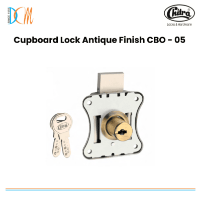 Chitra - Cupboard Lock Antique Finish CBO - 05