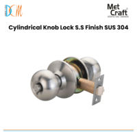 Met Craft - Cylindrical Knob Lock S.S Finish SUS 304