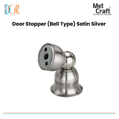 Met craft - Door Stopper (Bell Type) Satin Silver