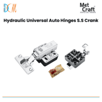 Met craft - Hydraulic Universal Auto Hinges S.S Crank