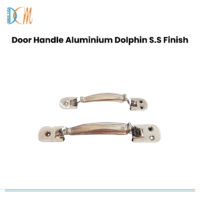 Vijayalakshmi - Door Handle Aluminium Dolphin S.S Finish