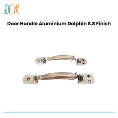 Vijayalakshmi - Door Handle Aluminium Dolphin S.S Finish