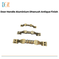 Vijayalakshmi - Door Handle Aluminium Dhanush Antique Finish