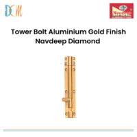 Tower Bolt Aluminium Gold Finish Navdeep Diamond