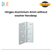 Hinges Aluminium 4mm without washer Navdeep