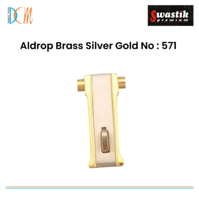 Aldrop Brass Silver Gold No : 571