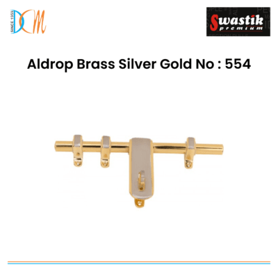 Aldrop Brass Silver Gold No : 554