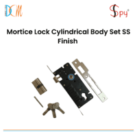 Mortice Lock Cylindrical Body Set SS Finish