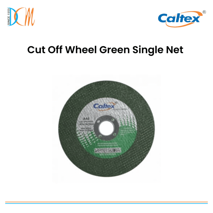 "Cut Off Wheel Green Single Net "