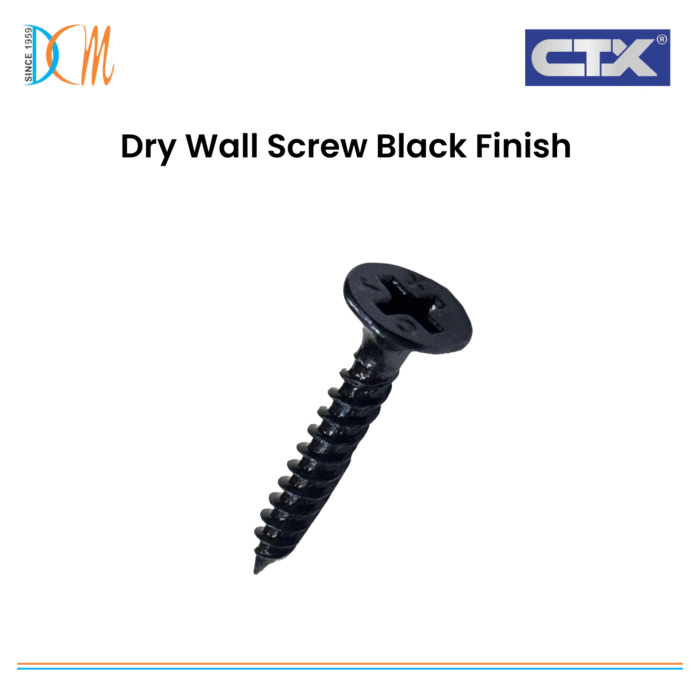 Dry Wall Screw Black Finish